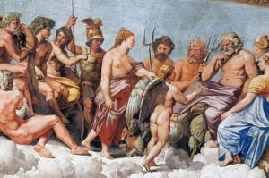 Raphael, Amor und Psyche, Villa Farnesina, Rom